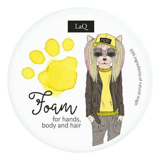LAQ Lasten pesuvaahto keltainen 20 g