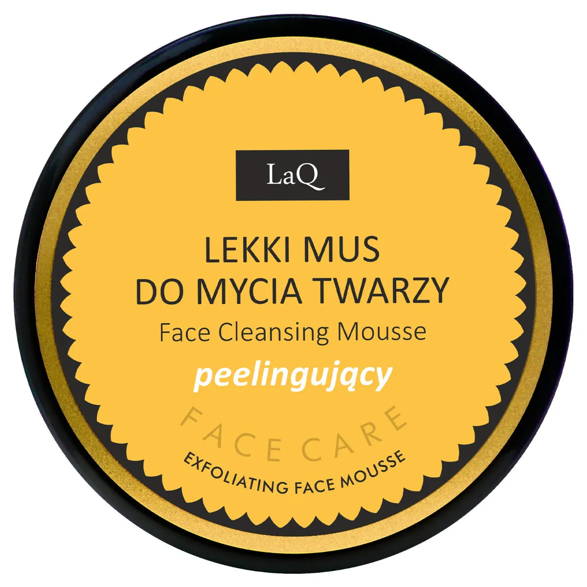 LaQ Pineapple luonnollinen kuoriva kasvonpuhdistusvaahto 70 g