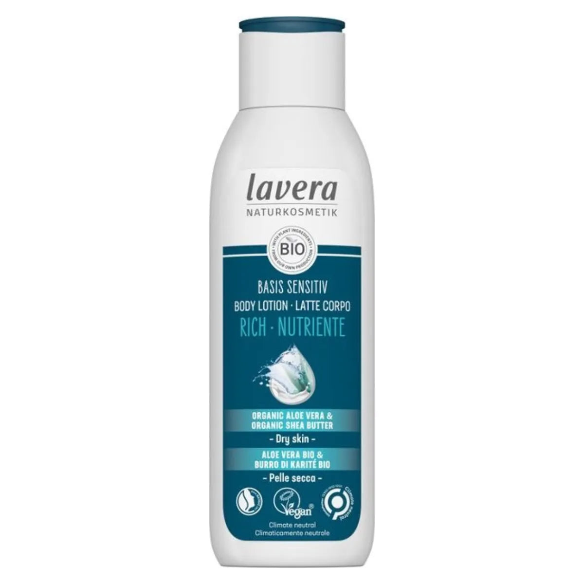 Lavera Basis Sensitive Rich Body Lotion 250 ml