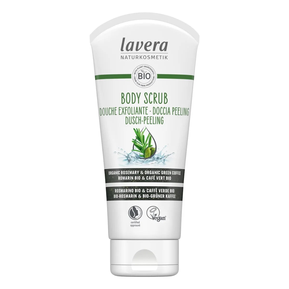 Lavera Body Scrub – Vartalonkuorinta 200 ml