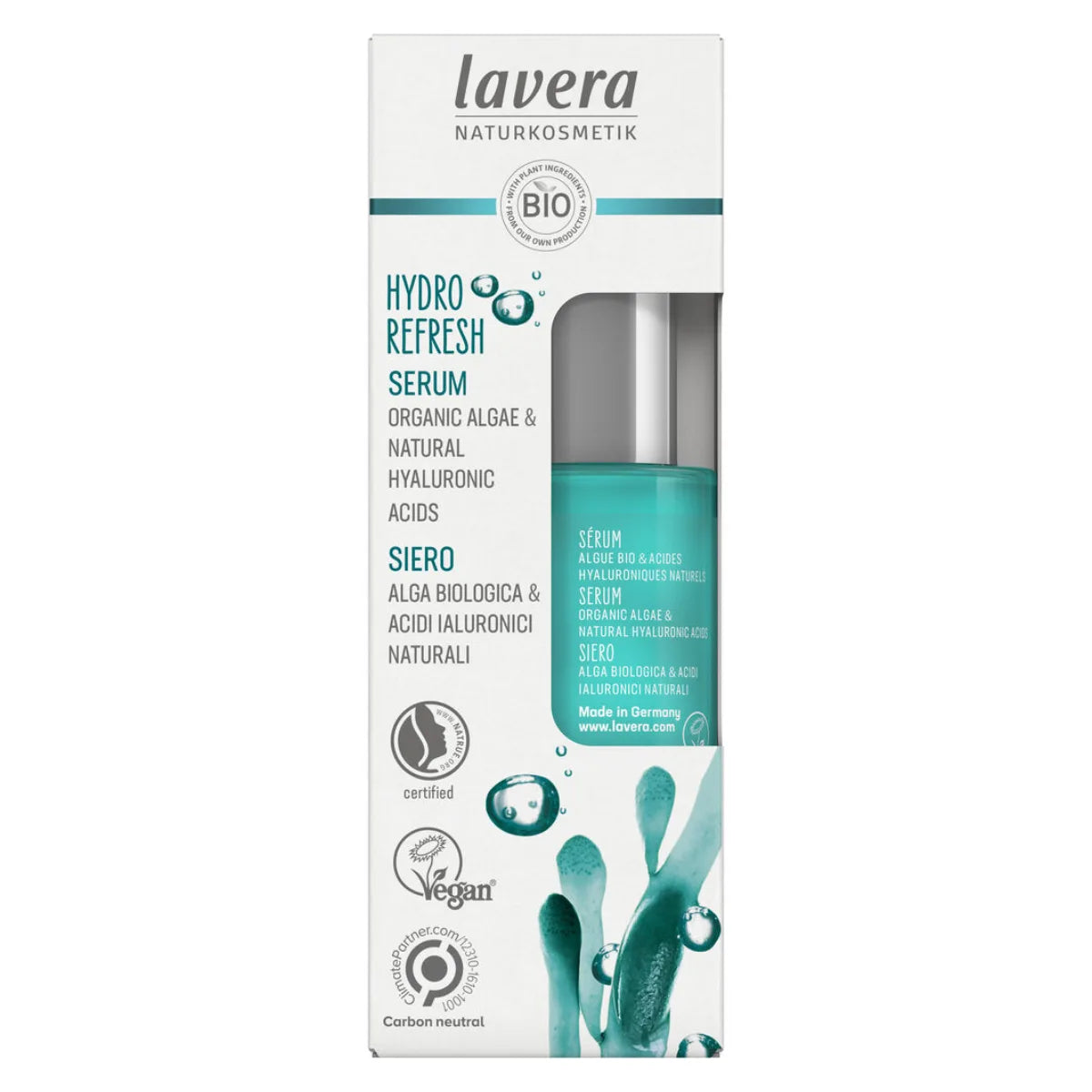 Lavera Hydro Refresh Serum 30 ml – kevyt kasvoseerumi