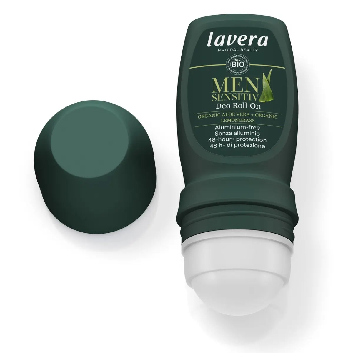 Lavera Men Sensitiv Deo Roll-On 48H 50 ml – Tehokasta suoja hikoilua vastaan miehille