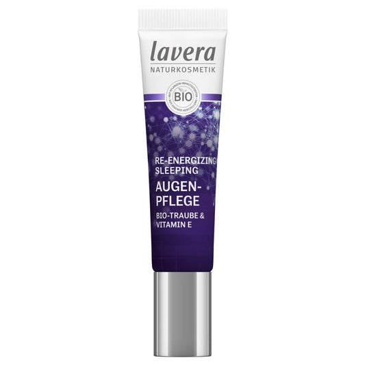 Lavera Re-Energizing Sleeping Eye Cream -silmänympärysvoide 15 ml – yöksi ikääntymisen merkkejä vastaan