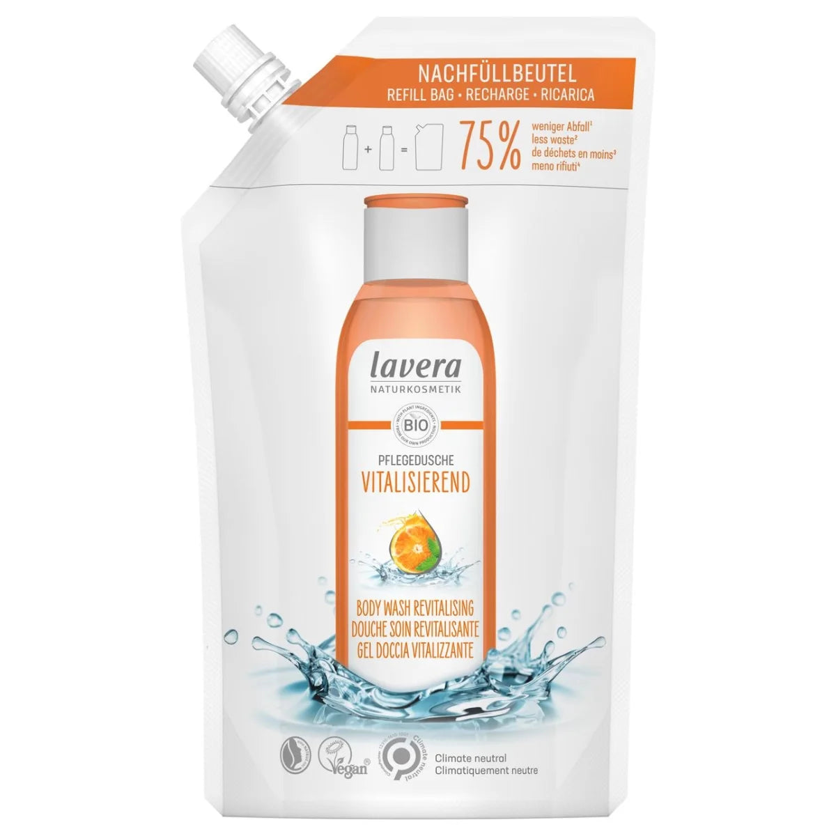 Lavera Refill Body Wash Revitalising 500 ml
