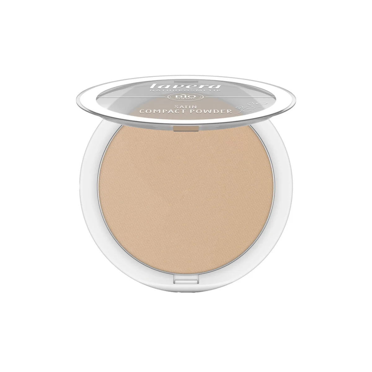 Lavera Satin Compact Powder – Tanned 03 kivipuuteri
