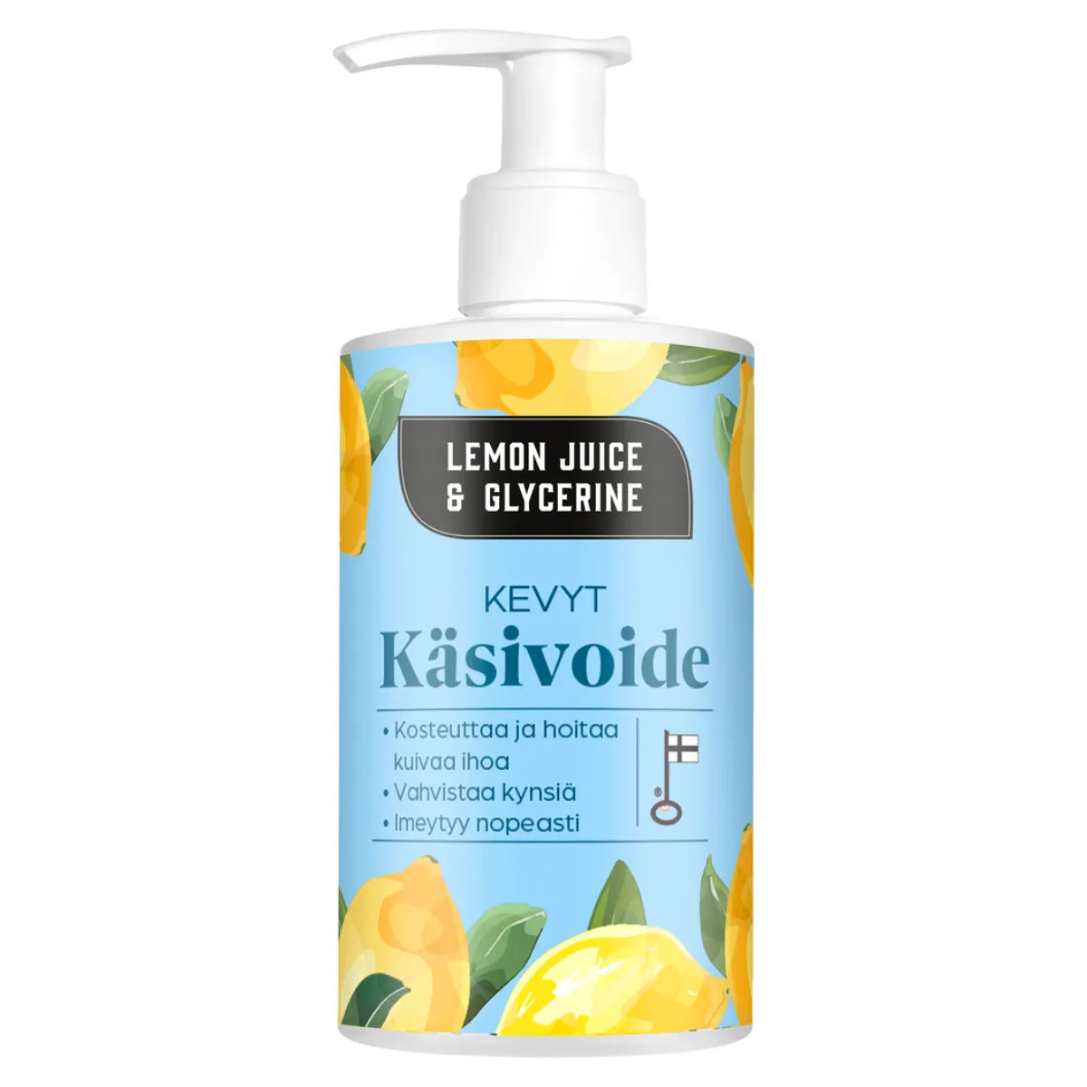 Lemon Juice & Glycerine Kevyt käsivoide pumppupullo 250 ml