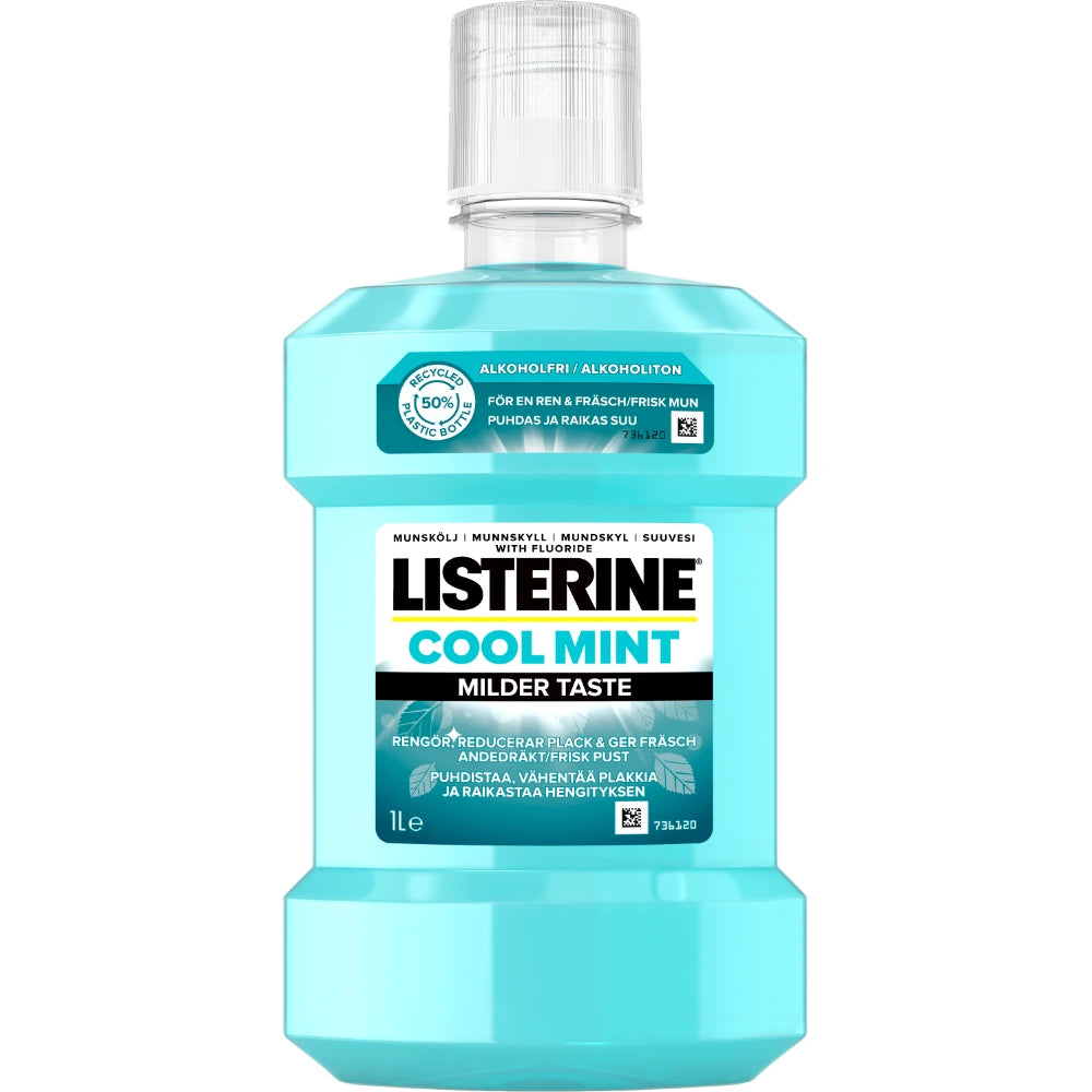 LISTERINE Cool Mint Milder Taste suuvesi