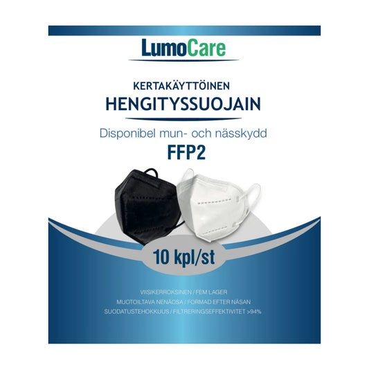 Lumocare FFP2 Hengityssuojain 10 kpl