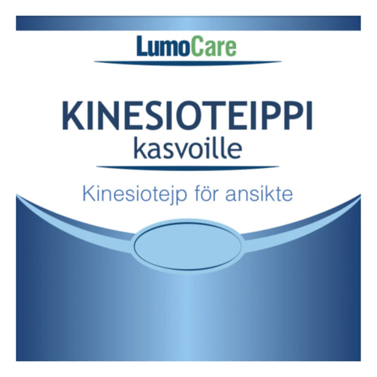 Lumocare Kinesioteippi kasvoille 2,5 cm x 5 m – 2 rullaa, beige