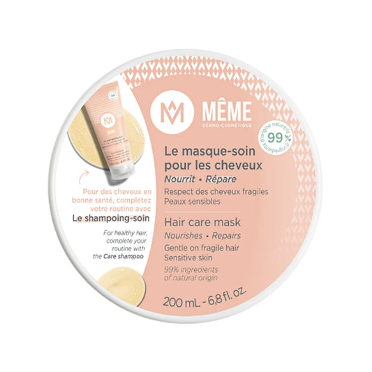 MEME Hair Care Mask Hiusnaamio 200 ml – vegaaninen hiusnaamio hauraille hiuksille