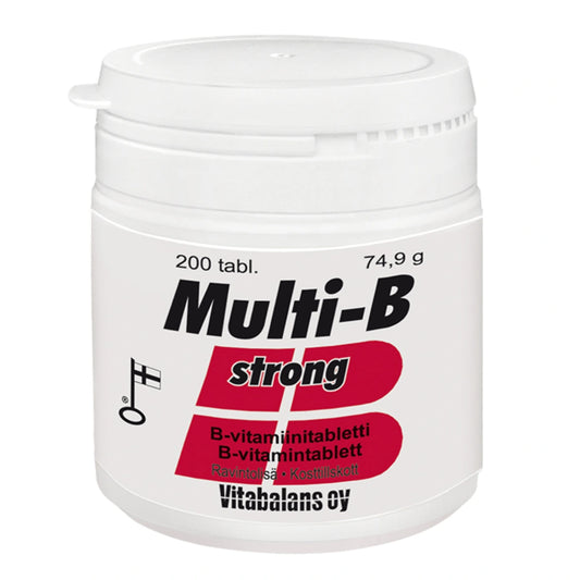 MULTI-B Strong B-vitamiinitabletti 200 kpl