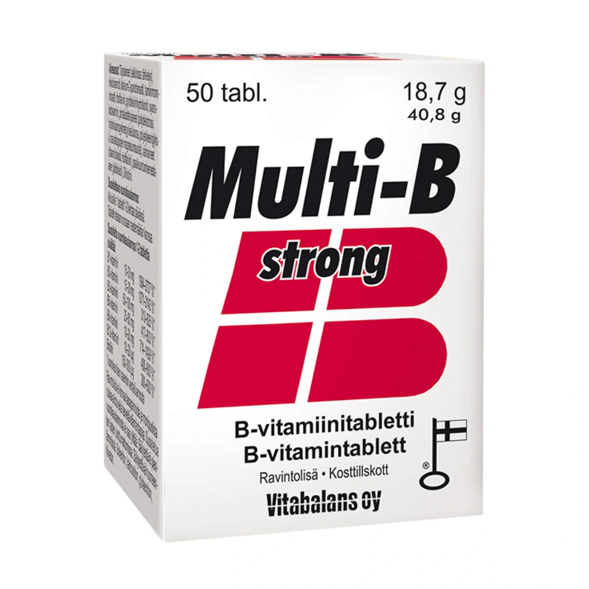 MULTI-B Strong B-vitamiinitabletti 50 kpl