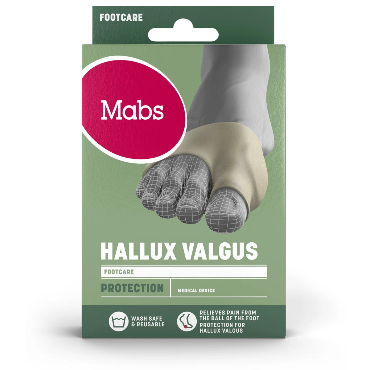 MABS FootCare Vaivaisenluun suoja 1 kpl