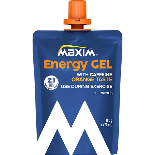 Maxim Energy Gel Orange 100 g – hiilihydraattigeeli