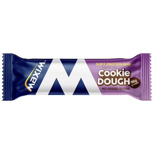 Maxim Soft Protein Bar Cookie Dough 55 g – 16 g proteiinia, ei lisättyä sokeria