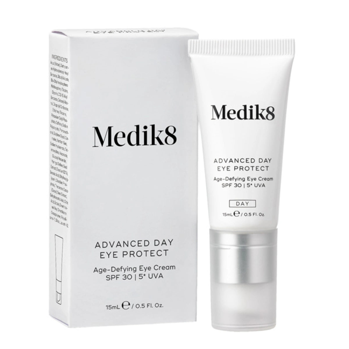 MEDIK8 Advanced Day Eye Protect 15 ml silmänympärysvoide, joka vähentää turvotusta
