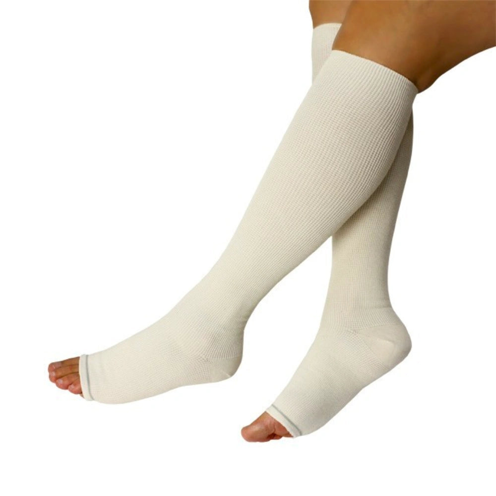 MEDISOX Antitromboosisukat luonnonvalkoinen, koko 5, 1 pari