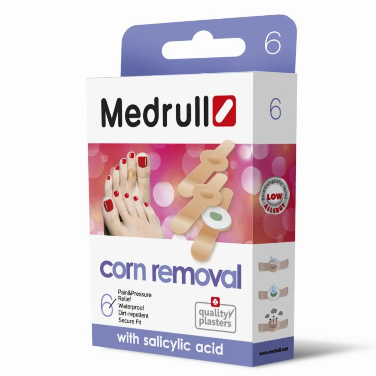 MEDRULL Corn Removal känsälaastari 6 kpl