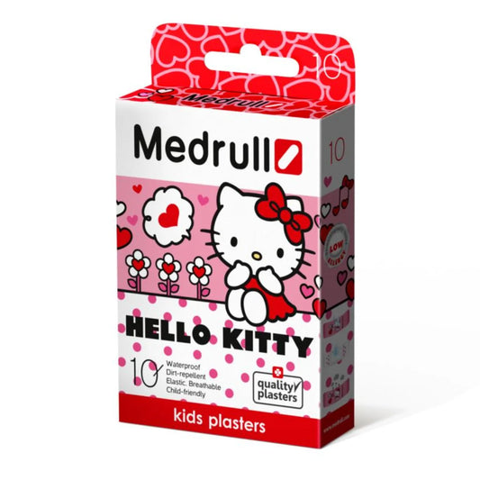 Medrull Hello Kitty laastari 10 kpl – vedenkestävä laastari pieniin haavoihin