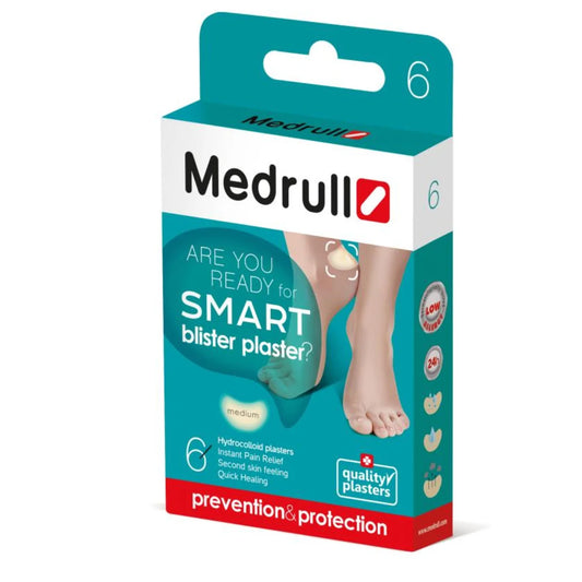 Medrull Smart Blister rakkolaastari M 41 x 62 mm 6 kpl