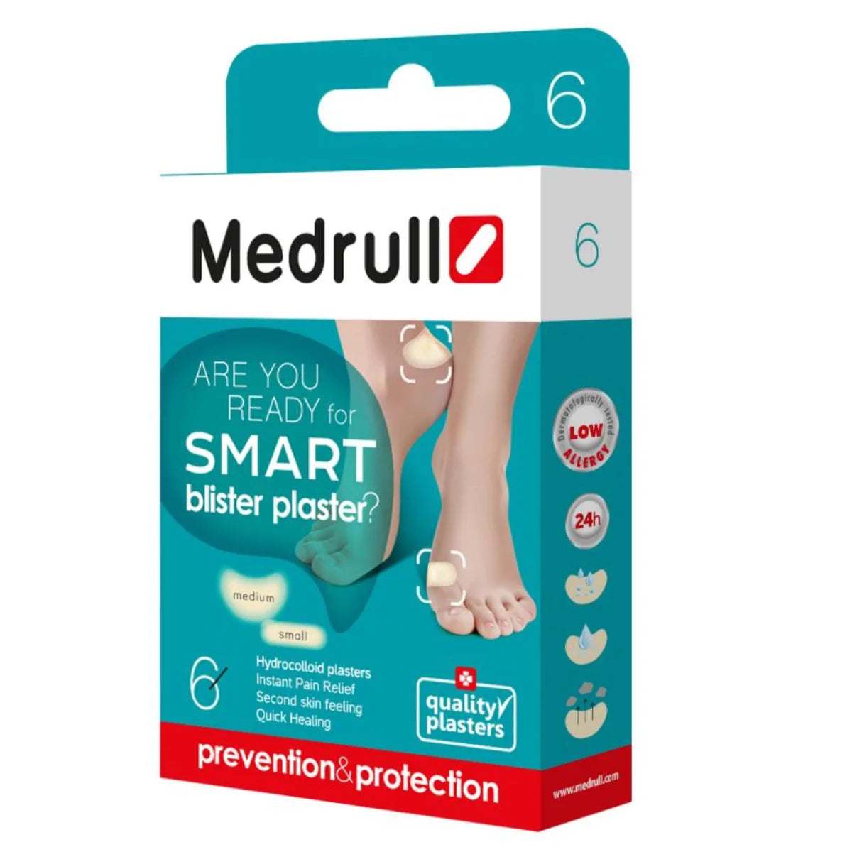 Medrull Smart Blister rakkolaastari mix 6 kpl
