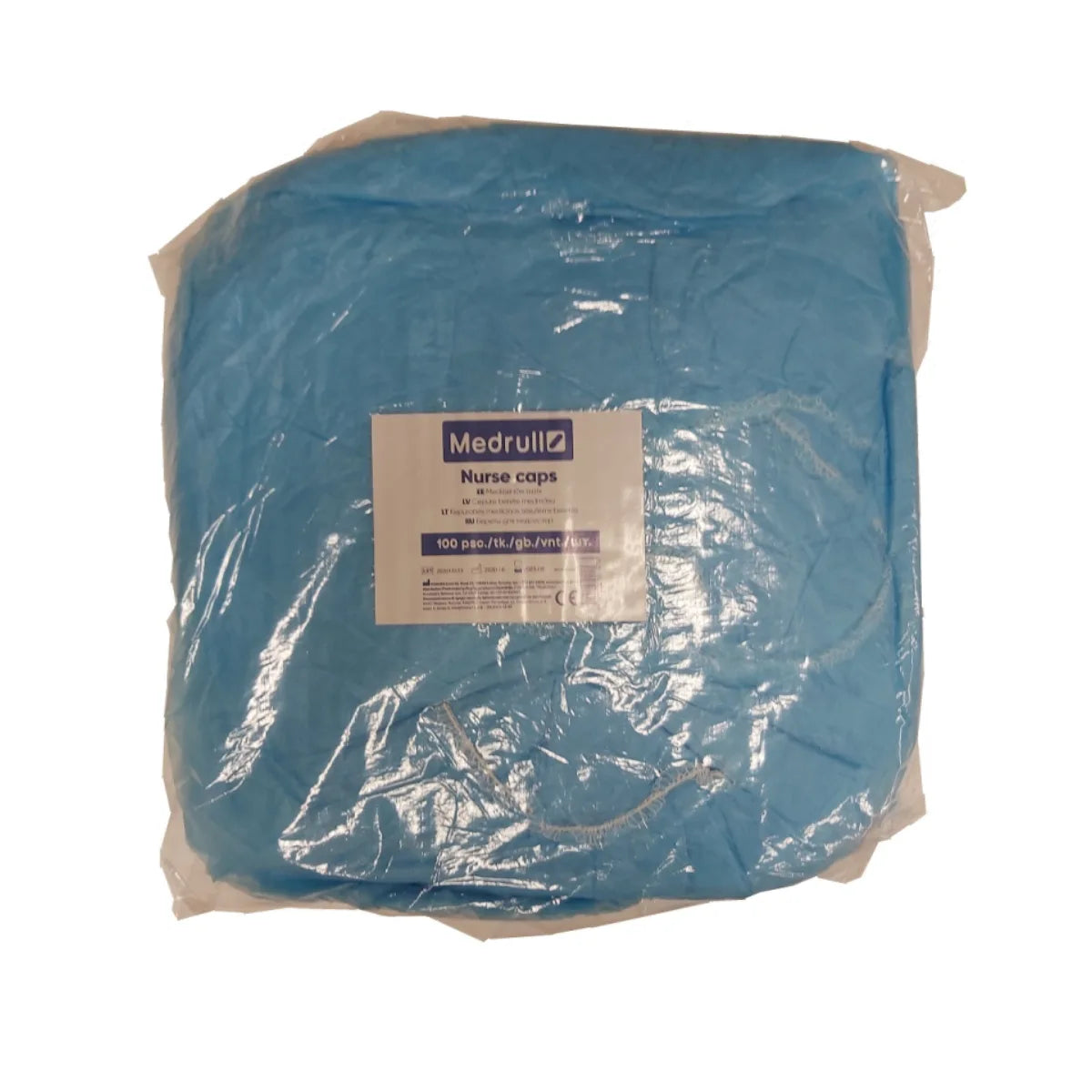 MEDRULL Nurse Caps kuitukankainen suojapäähine 100 kpl