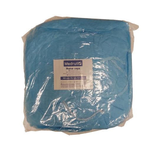 MEDRULL Nurse Caps kuitukankainen suojapäähine 100 kpl