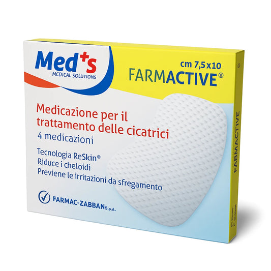 MEDS Farmactive arpilaastari silikoni 7,5 x 10 cm 4 kpl