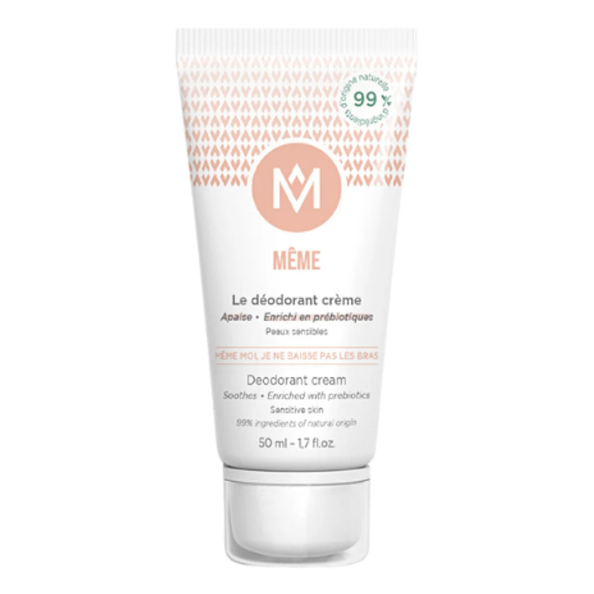 MEME Deodorant Cream 50 ml – probioottinen ja alumiiniton deodoranttivoide herkälle iholle