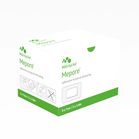 MEPORE haavasidos 5x7 cm 60 kpl itsekiinnittyvä sidos pienille haavoille