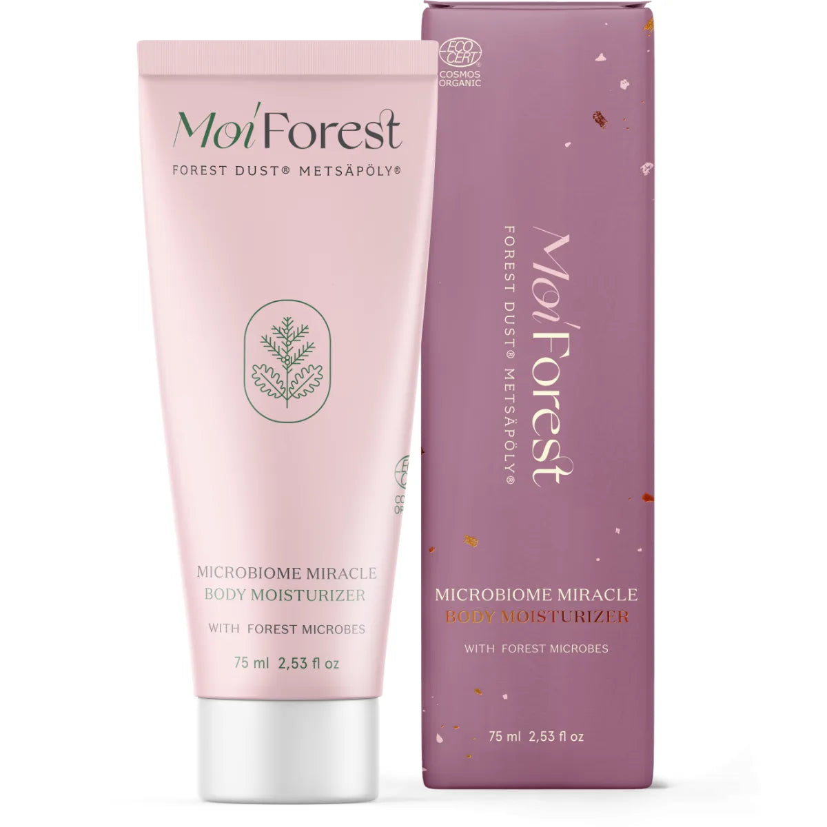 Moi Forest Microbiome Miracle Body Moisturizer vahvistaa ihon omaa suojakerrosta