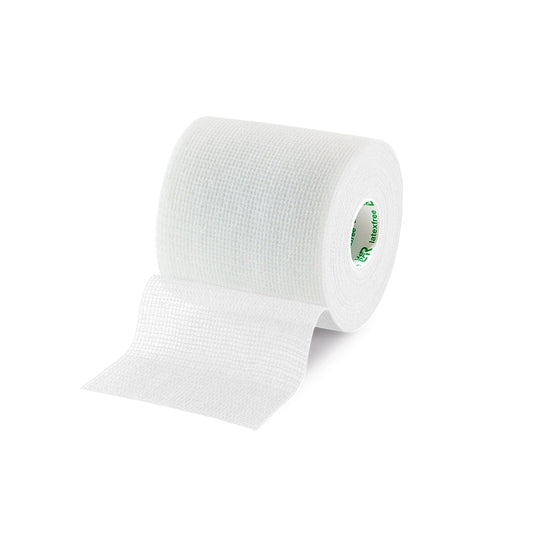 MOLLELAST Haft valkoinen tarttuva side 8 cm x 4 m