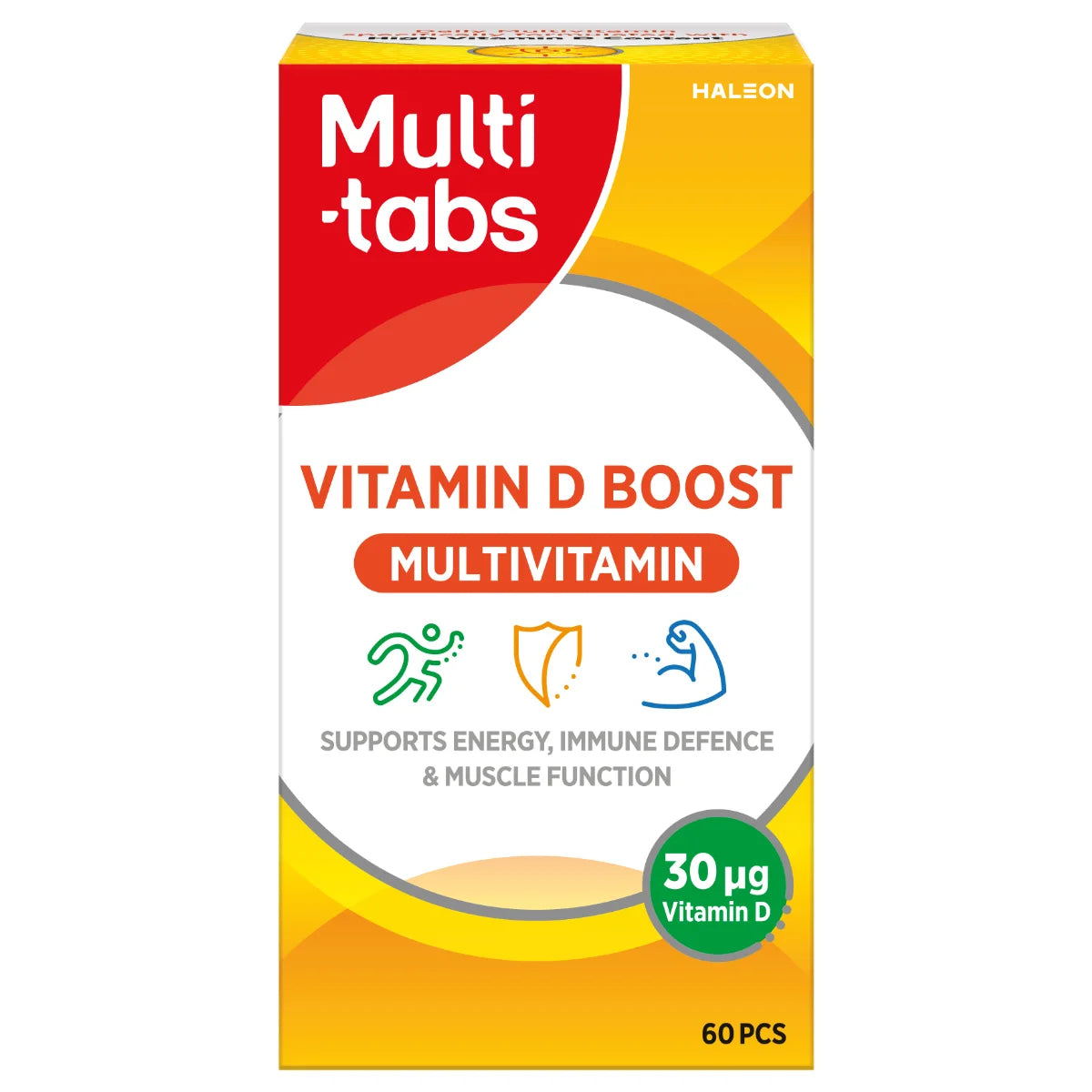 Multi-tabs vitamin D boost multivitamin 60 kpl