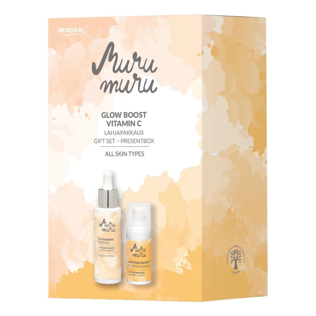 Murumuru Glow Boost Vitamin C lahjapakkaus