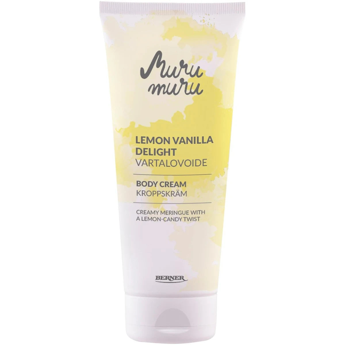 Murumuru Lemon Vanilla Delight Vartalovoide 200 ml – raikkaan sitruunaisen ja vaniljan tuoksuinen vartavoide