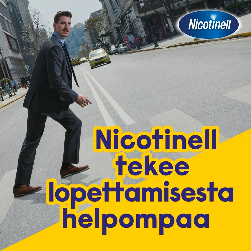 NICOTINELL LAKRITS lääkepurukumi helpottaa lopettamista