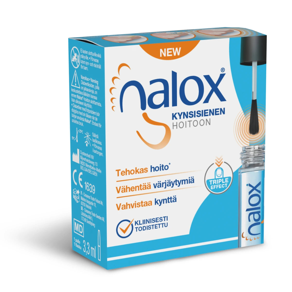 Nalox Solution kynsisienihoito 3,3 ml