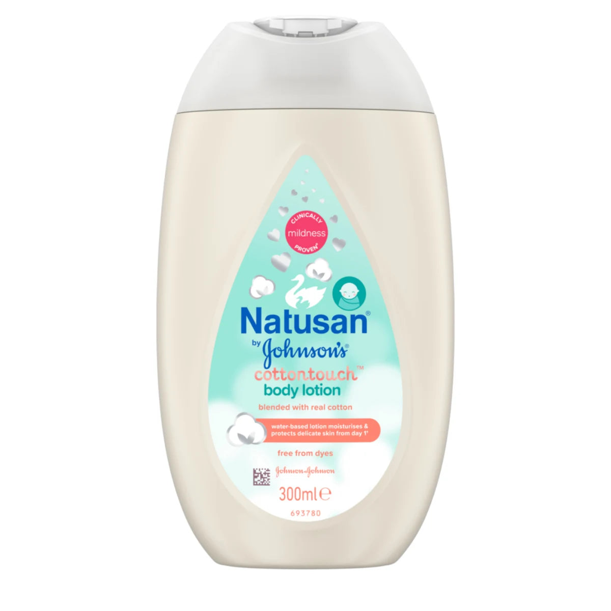 NATUSAN Cotton touch lotion kosteusvoide 300 ml