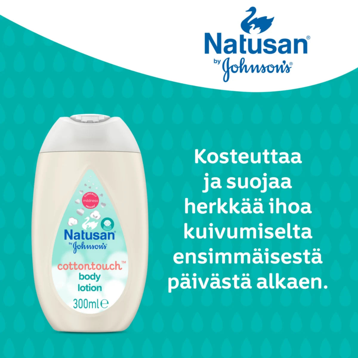 NATUSAN Cotton touch lotion kosteusvoide suojaa herkkää ihoa