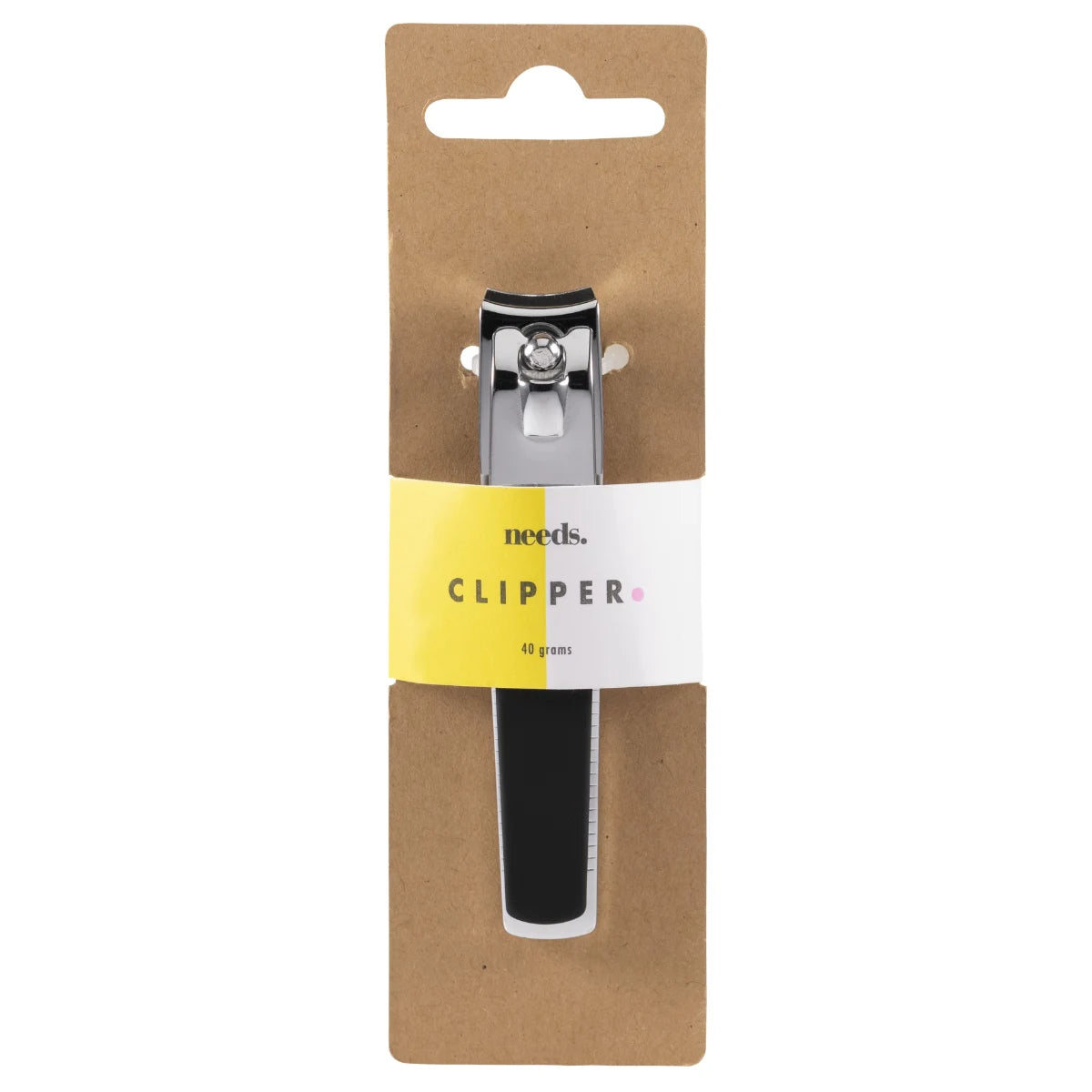 Needs kynsileikkuri kotelolla. Terävät ruostumattomasti teräksestä valmistetut käsinhiotut terät leikkaavat kynnet tarkasti ja varmasti.