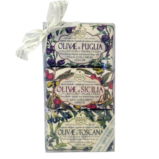 Nesti Dante Olivae lahjapakkaus 3 x 150 g