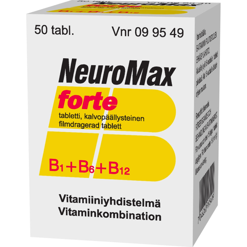 NEUROMAX FORTE tabletti, kalvopäällysteinen 50 tabl