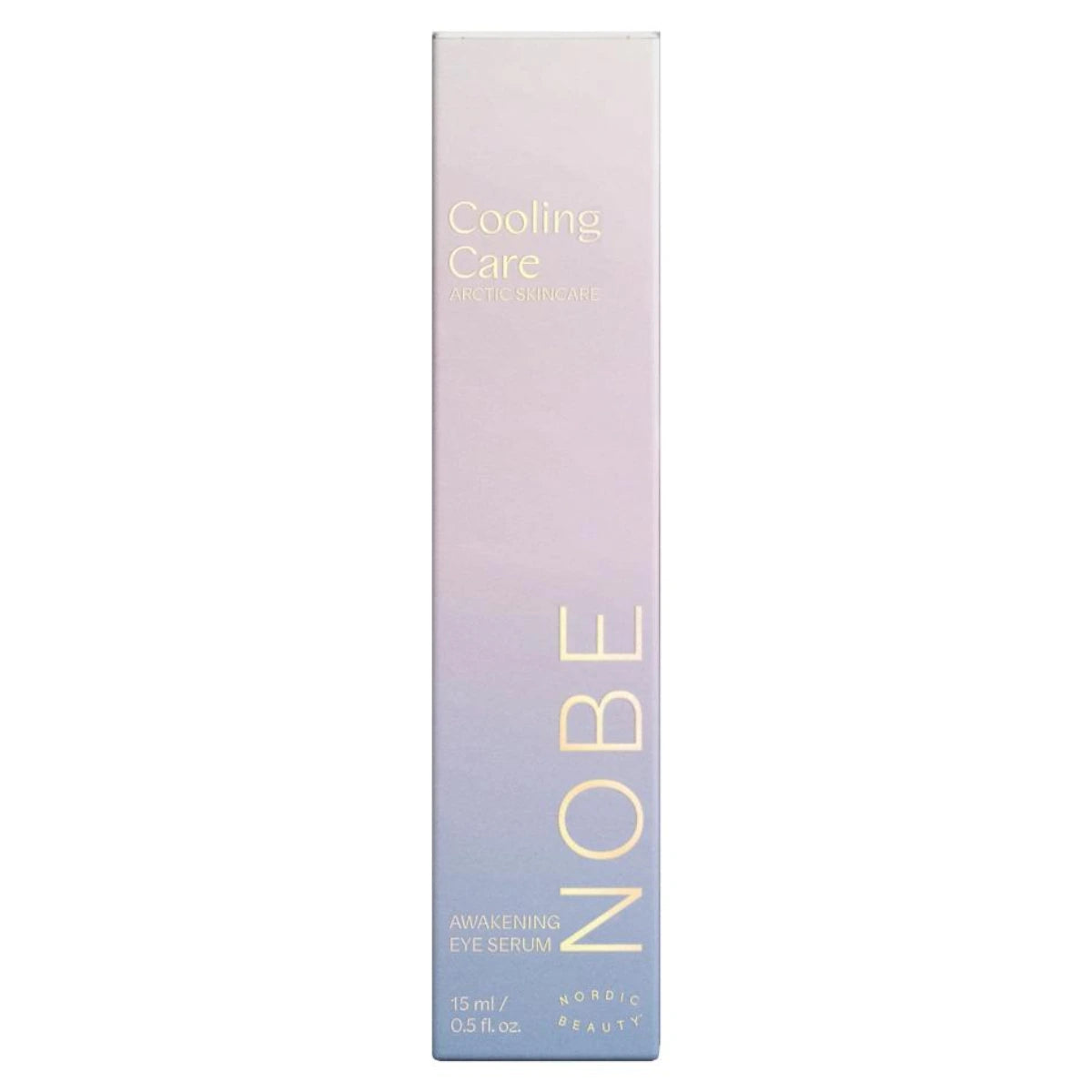 Nobe Cooling Care Awakening Eye Serum silmänympärysseerumi tuubi 15 ml virkistävä ja kosteuttava sekä hypoallergeeninen silmänympäryksiä rauhoittava seerumi