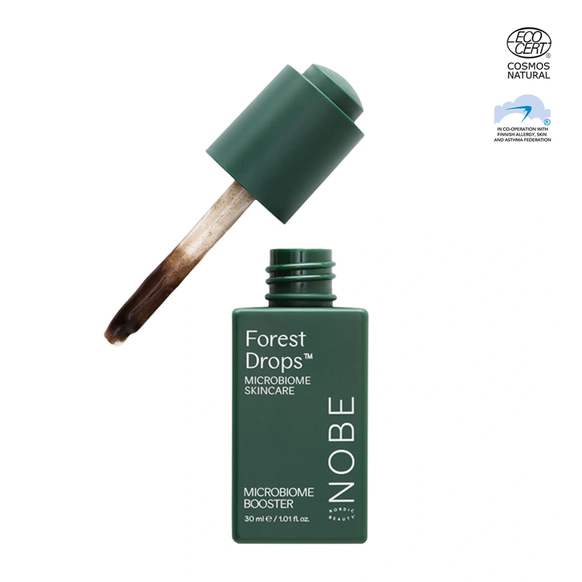 NOBE Forest Drops Microbiome Booster 30 ml pipettipullossa