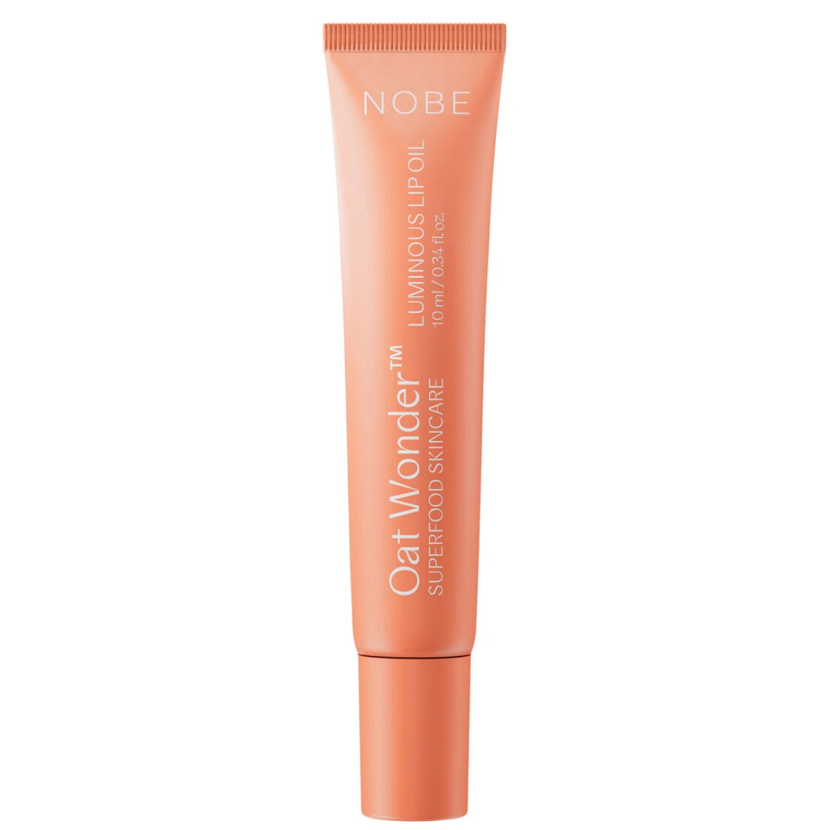 NOBE Oat Wonder Luminous Lip Oil 10 ml uomukauraöljyä sisältävä ravitseva huuliöljy