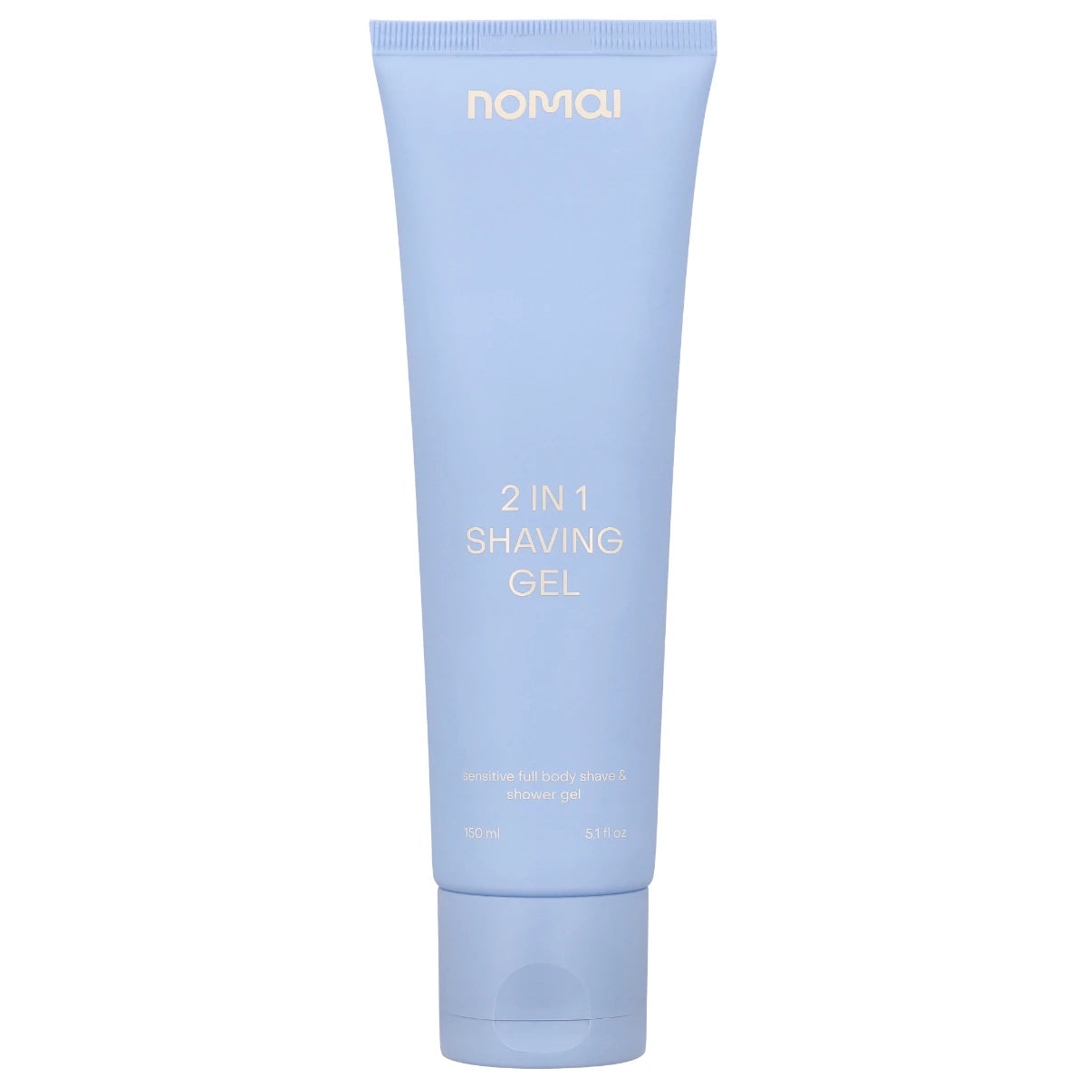 Nomai 2in1 Shaving Gel 150 ml – hajusteeton sheivausgeeli
