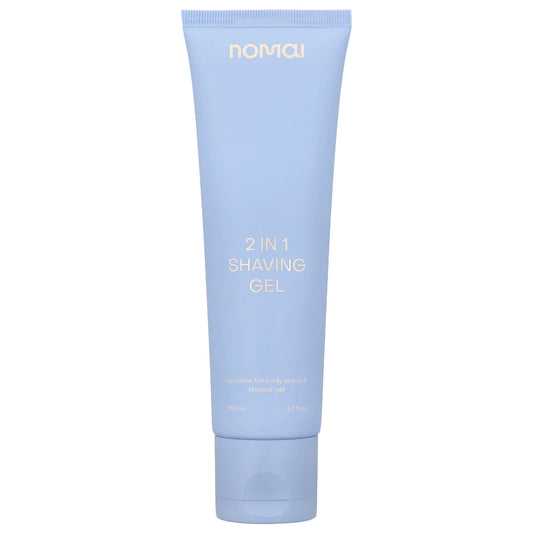 Nomai 2in1 Shaving Gel 150 ml – hajusteeton sheivausgeeli