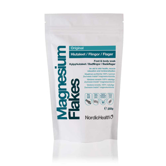 NORDIC Health Magnesium Flakes kylpyhiutaleet 250 g