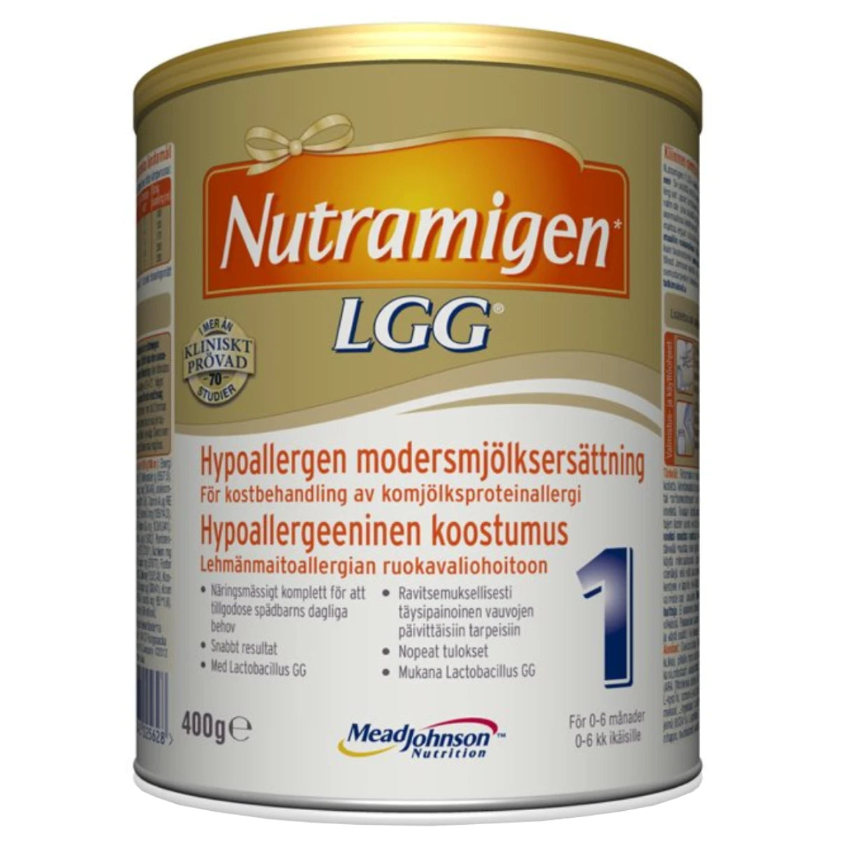 NUTRAMIGEN 1 LGG 400 g lehmänmaitoallergian ruokavaliohoitoon