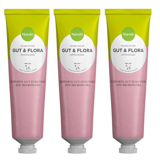Nutrolin Gut & Flora -omegatahna 3x200 g